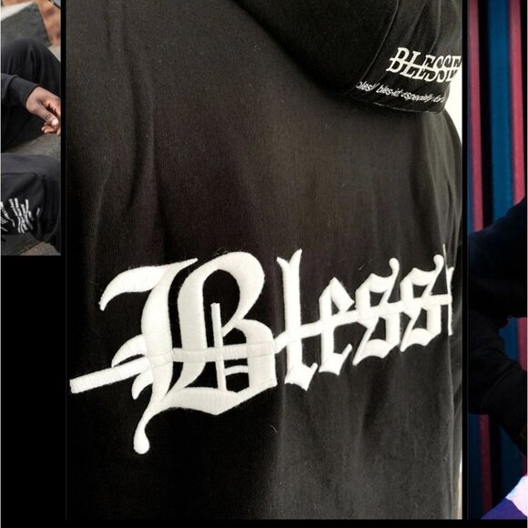 NWT Blessed LIVING MY BLESSED LIFE HOODY‎ Size Small - Picture 4 of 10